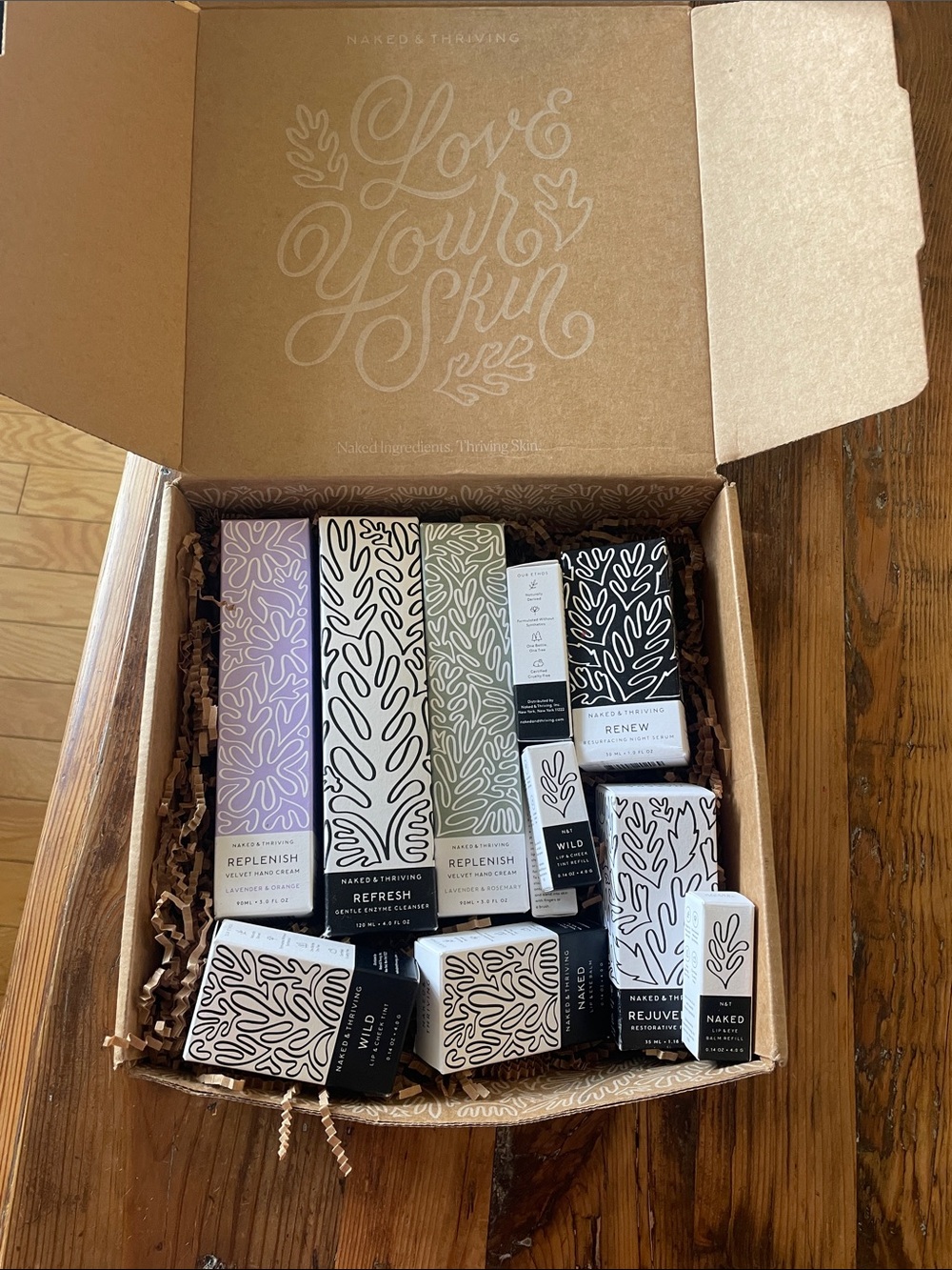 Naked & Thriving Skincare Set — Assorted Pastel & Black Packaging - Picture 5 of 5